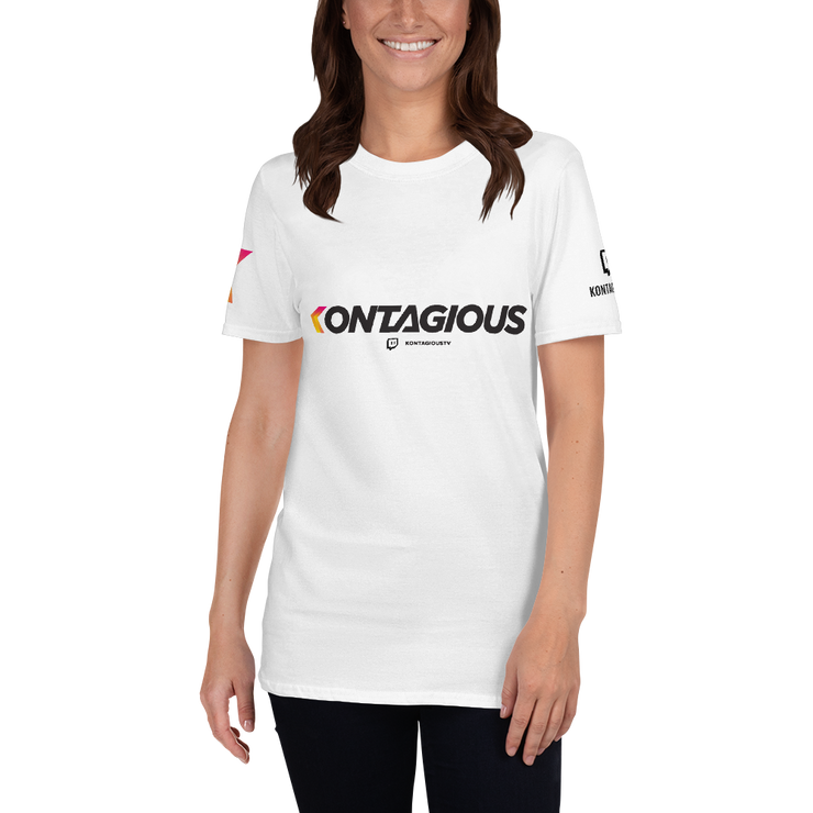 KontagiousTV - Le White T-Shirt
