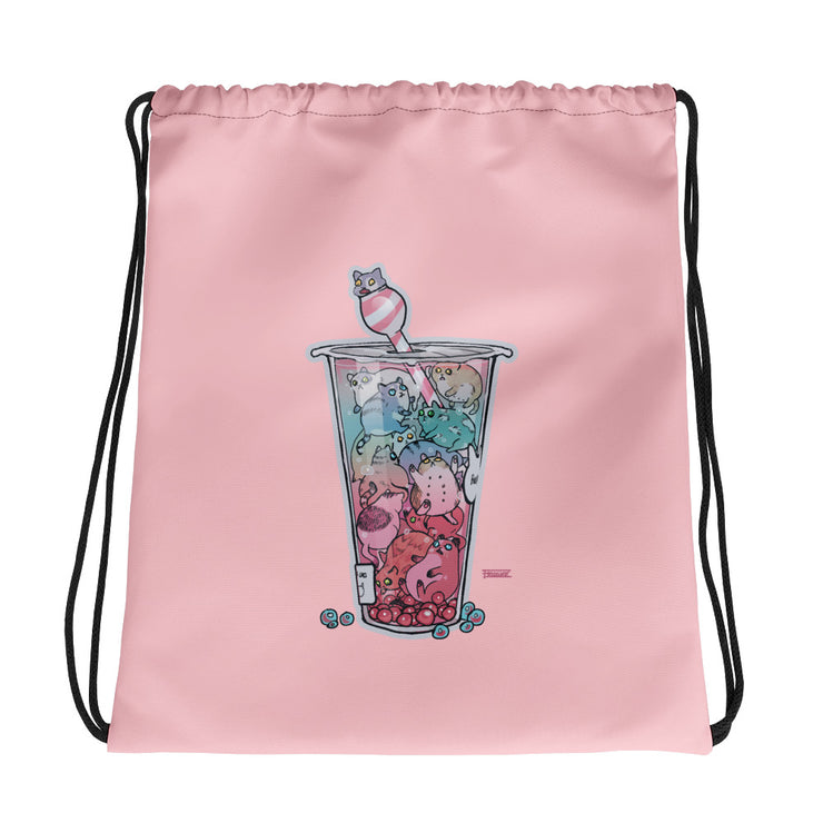 Fridsiee - Bubble Tea Kittens Bag