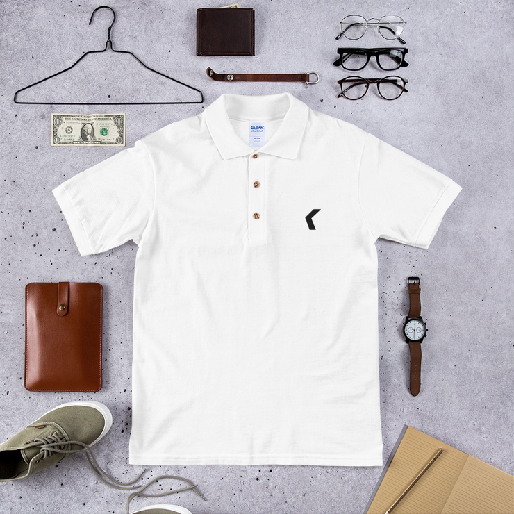 KontagiousTV - White Polo Shirt